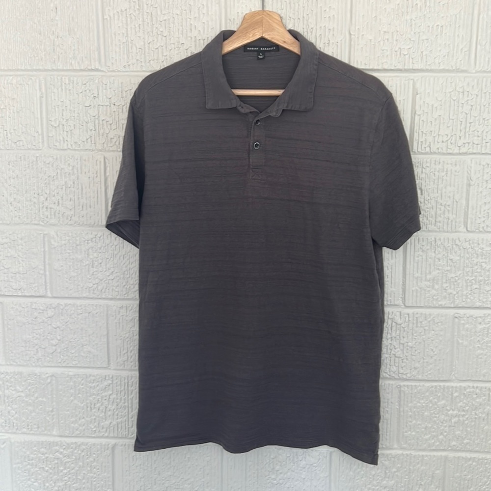 Robert Barakett Men’s Cotton Polo Shirt - Size Large